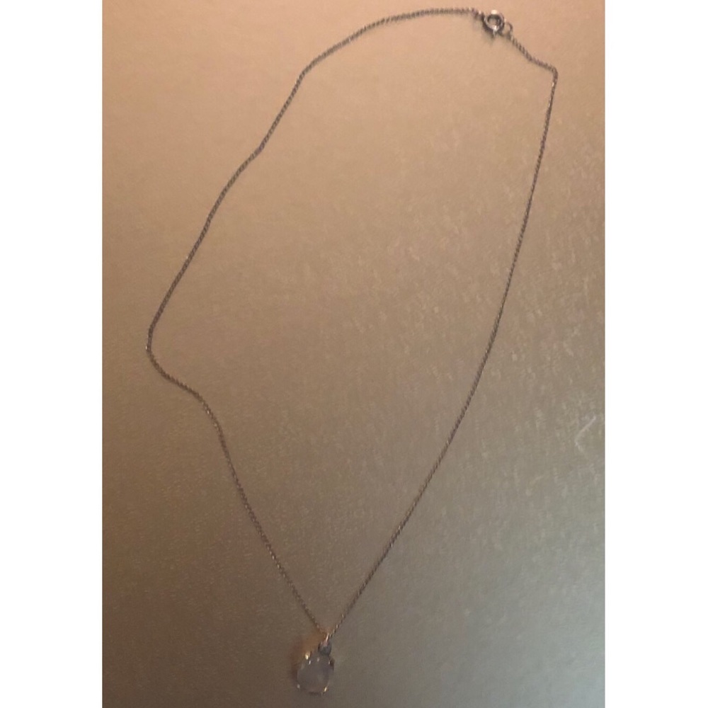 Vintage Van Dell Sterling Set Gemstone Necklace